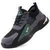 Sports Shoes Summer Work Puncture-Proof Safety Shoes Men Steel Toe Shoe Breathable 10kv Insulated Protective Men Shoes