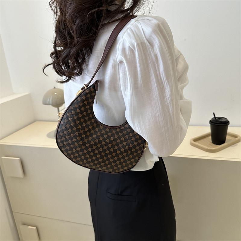 Trendy Multifunctional Shoulder Bag In Black Brown Beige For Stylish Daily Use