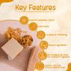 Naturalis Frankincense Soap Premium Handmade Organic Soap Infused with Pure Frankincense Oil for Face, Deep Cleansing, Skin Hydration, Soothing