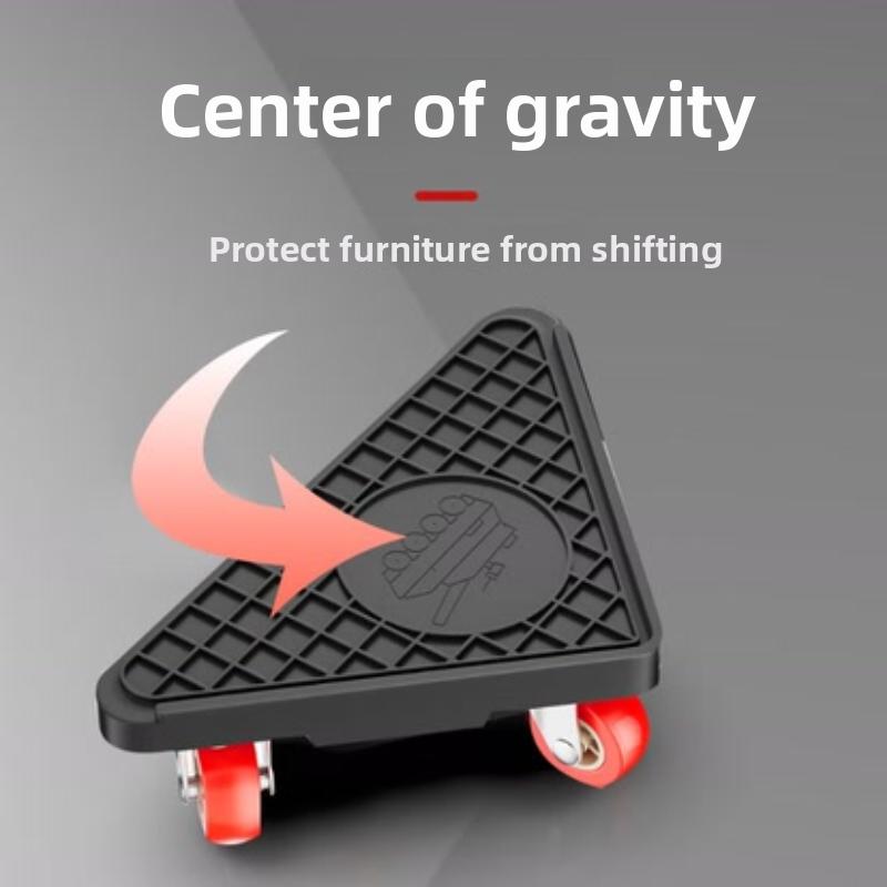 Furniture Movers 4 Wheels Furniture Mover With Lifter 500Kg Load Capacity Furniture Moving Tool Set For Heavy Furniture