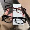 New Cat Eye Frame Glasses Women Anti-blue Light Flat Light Mirror Fashionable Personalized Computer Eyewear Optical Eyeglasses