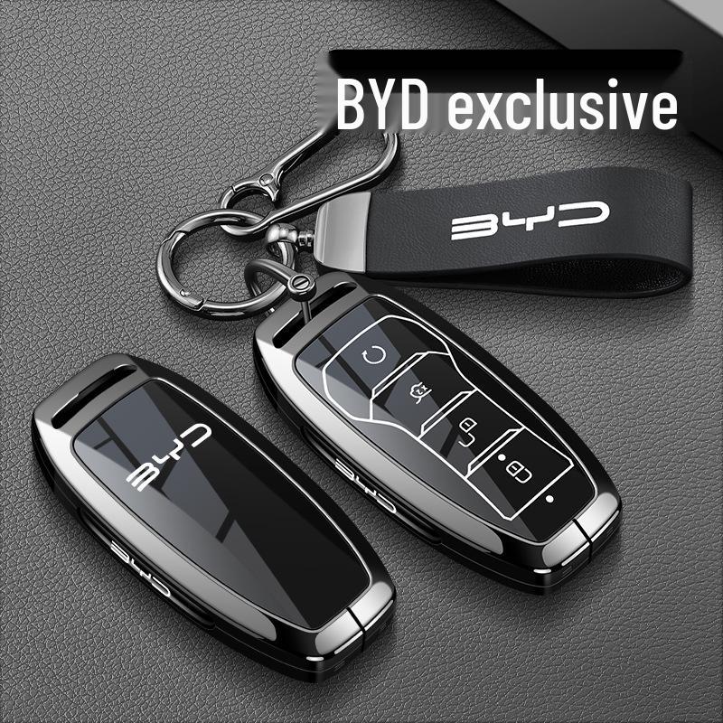 Luxuriöses Herren-Schlüsseletui für BYD Song Plus, Song LDMI/Max und Song Pro mit speziellem EV-Verschluss