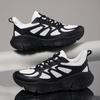 Fashion Women's Orange Sneakers Breathable Mesh Sneakers for Women Shoes Outdoor Thick Sole Sports Shoes Spring Casual Tennis Shoes
