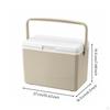 Insulated Cooler Box EPS Insulation Hard PP Liner for Camping, Car Travel