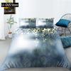 Glitter Duvet Cover Set Shiny Pink Gold Glitter Stars Bedding Set For Kids Girls Cute Style Double Queen King Size Quilt Cover