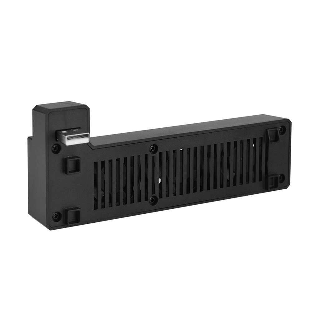 Game Console Heat Reducing Fan, Portable Heat Reducing USB External Cooling Fan   Fan Portable Side Mounted for ONE X Game Console