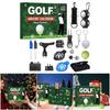 Golf Enthusiast Advent Calendar Durable Sustainable Plastic Design With Daily Reveals For Wall Or Door Decoration