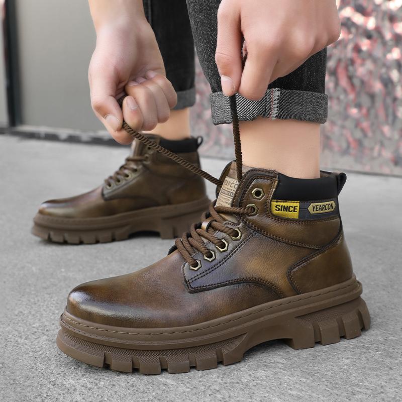 Neue Herrenreitstiefel in Übergröße, lässige modische Herren-Freizeitsportschuhe für den Außenbereich, Herren-Chelsea-Boots, lässige Sneaker