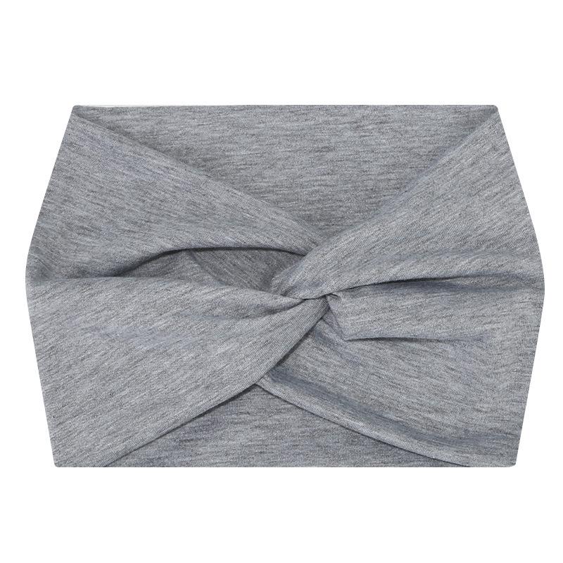 Afro breites elastisches Stirnband für Damen: Schweißabsorbierendes Yoga- & Lauf-Haarband.