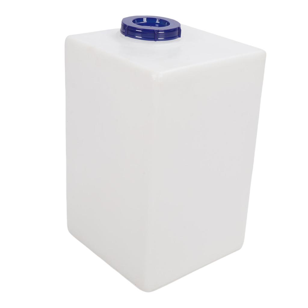 11 Gallon RV Fresh Water Storage Tank 11.81x11.81x18.50in Heatproof Coldproof PE Drinking Water Tank for Motorhome