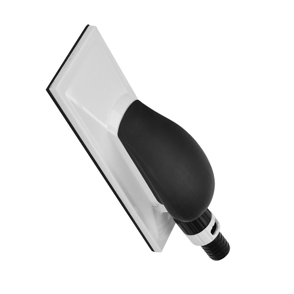 200mm x 70mm Vacuum Hand Sander Hook and Loop Pad Dust Extraction Holes Dust Grinding Block Multi Hole Design