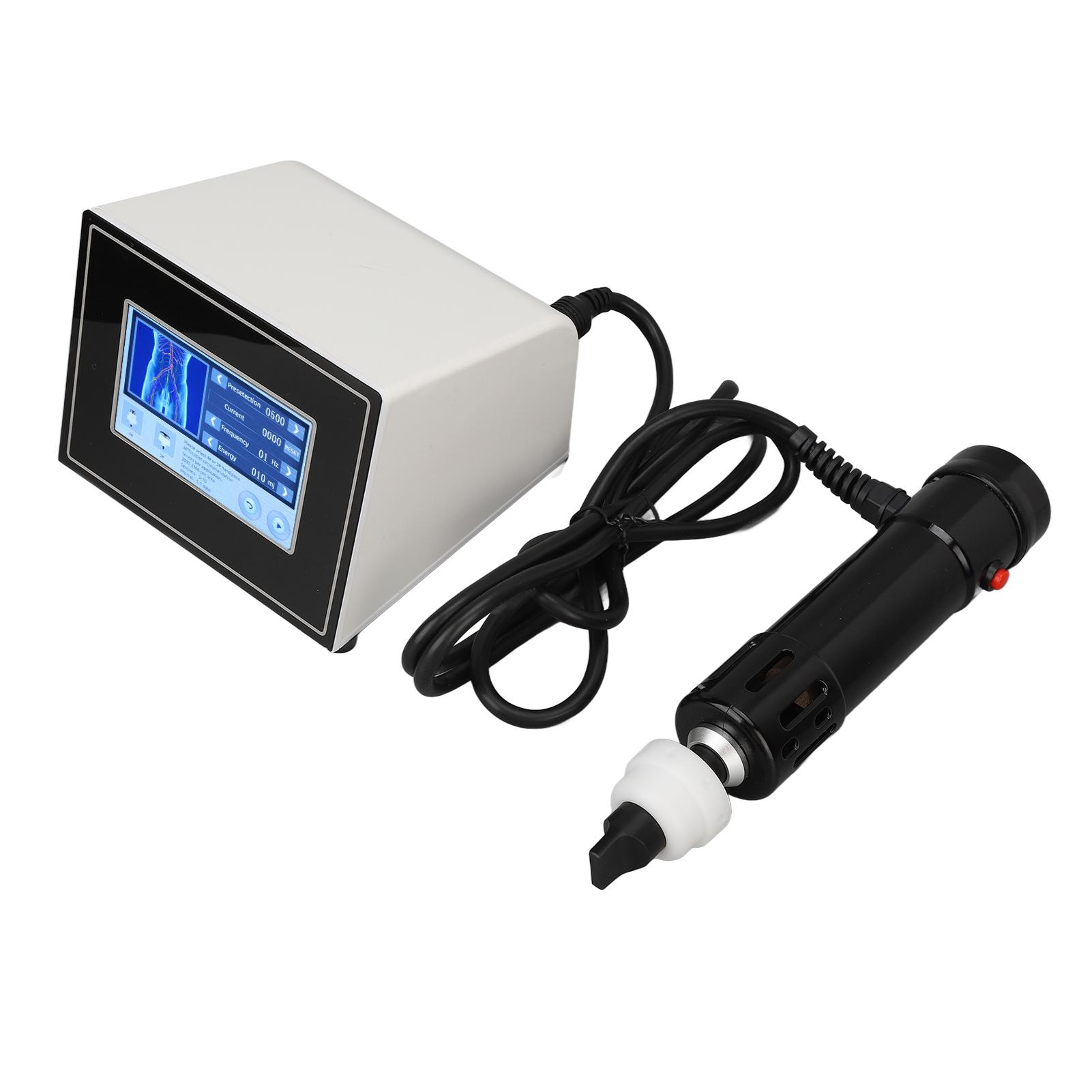 

Аппарат ударно-волновой терапии, регулируемый, для снятия болезненных ощущений, лечения ЭД, аппарат ударно-волновой терапии 100‑240 В, черный AU Plug