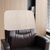 Solid Color Backrest Slipcover Dustproof Office Chair Backrest Cover  Chair Back Protection