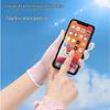 Ice Silk Cooling Sun Protection Cycling Gloves