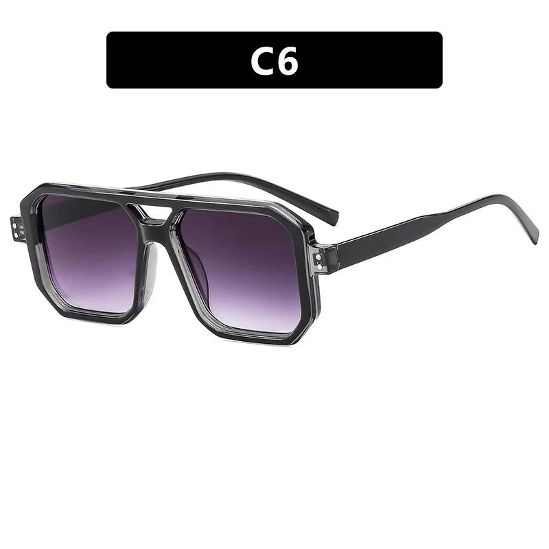 Fashion Square Small Frame Sunglasses Men Mirror Sun glasses Anti-reflective Women Outdoor Eyewear Beach Party Eyeglasses UV400