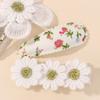 5Pcs BB Clips Set for Children Sweet Printe Hairbangs Hairclip Girls Barrette Ins Style Daisy Hairpin Ornaments Hair Accessories