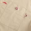 ANTA Unisex Trendy Color-Block Lapel Shirt