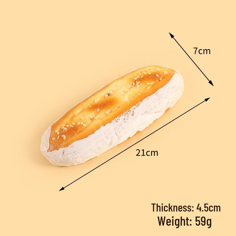 Baguette e Bruco in PU Sintetico, Oggetto di Scena per Esposizione, Decorazione o Servizi Fotografici