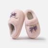 Plush Shoes, Simple Indoor Anti-slip and Warm, Thickened Cotton Slippers with Added Fleece