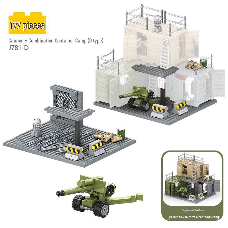 Toby Lion J781 Fire Pump Room Building Blocks