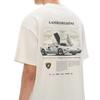 Lamborghini Countach «Позачасова ікона потужності та престижу» Вінтажна графіка суперкара Оверсайз вулична футболка Топ для автолюбителів