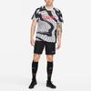Nike Dri-Fit Allover-Print Schnelltrocknendes Kurzarm-Fußballtrikot Herren Tops Weiß FB6408-100