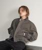 Sperone Military Ma-1 Utility Bomber Jacket (Charcoal)