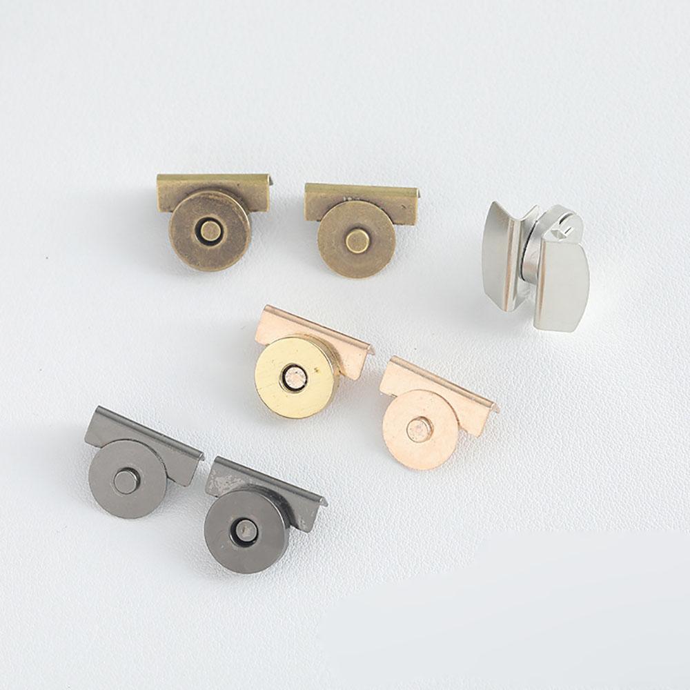 5 Zestawów Magnetyczne Zapięcie Krawędzi Zatrzask Klips Zapięcia Zapięcia Metalowe Guziki Torebka Portfel Rzemiosło Torby Części Zapięcie Klamra