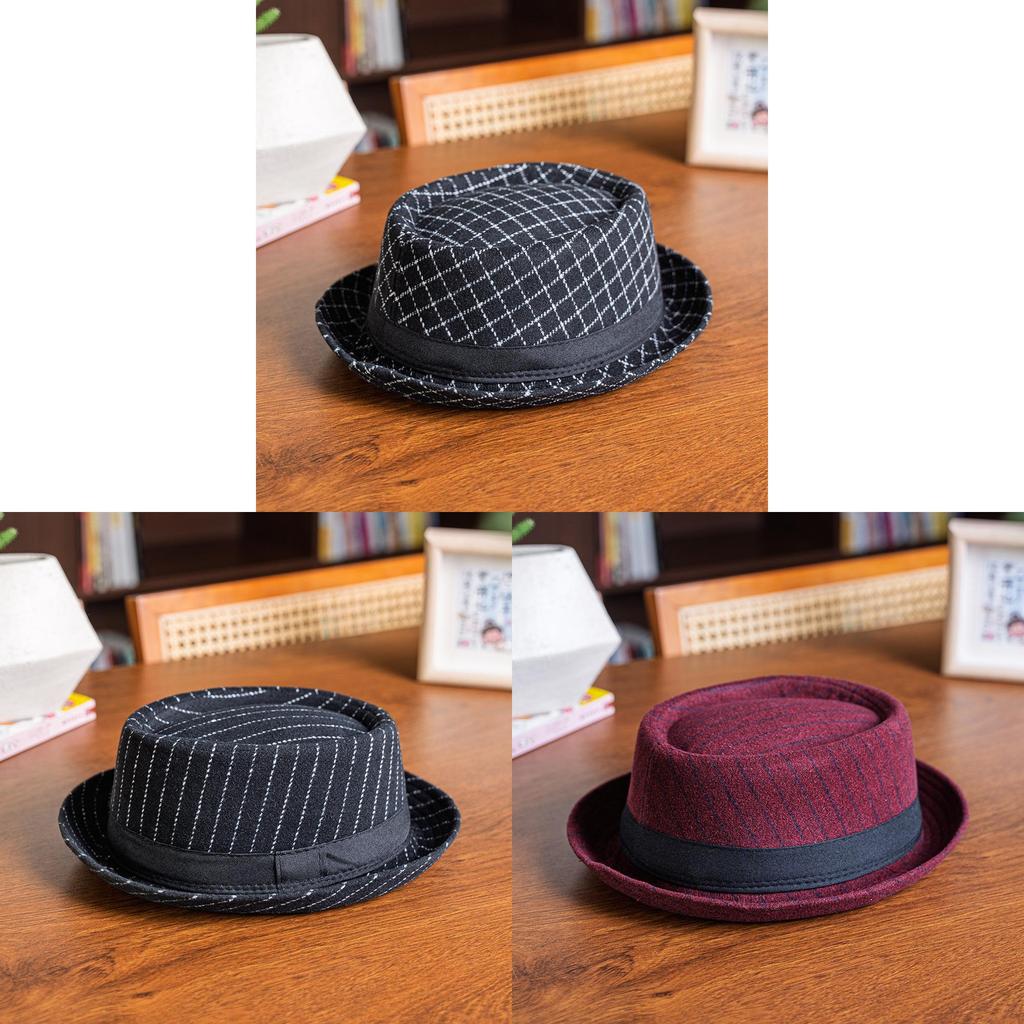 Classic Office Wear Bowler Hat With Polyester Material And Stylish Rolled Brim For Men And Women