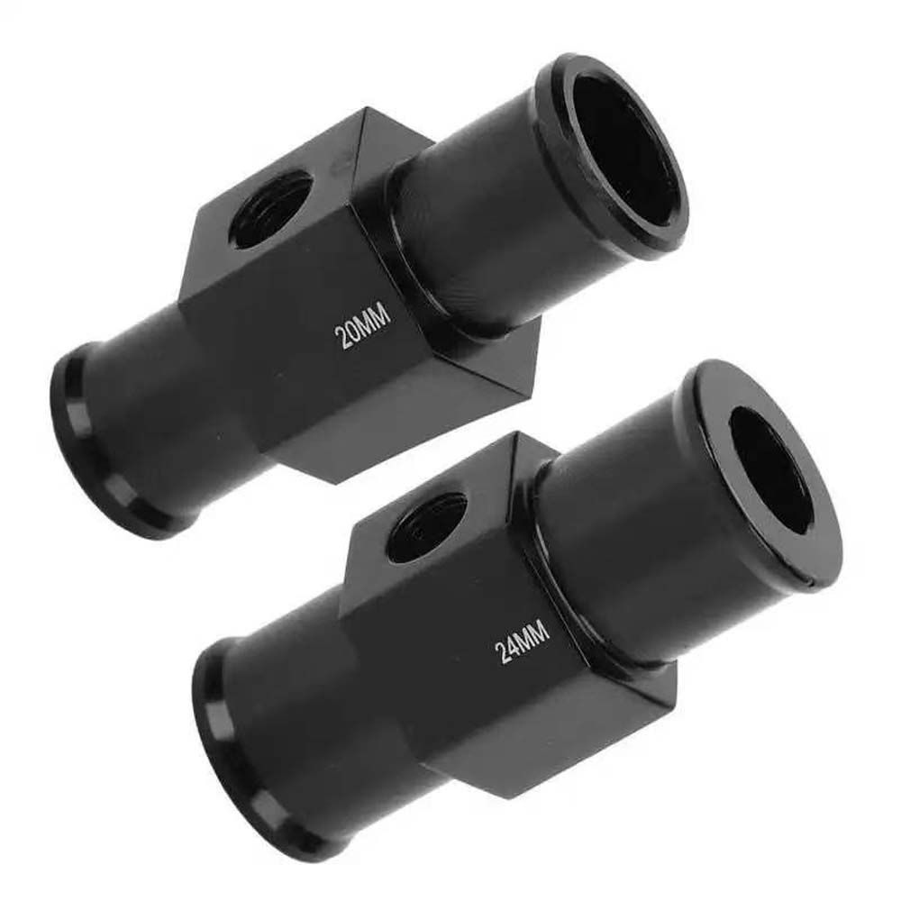 Adapter 1/8 Npt Black Gauge Sensor Water Temp Gauge Radiator Temperature sensor Joint Pipe Sensor