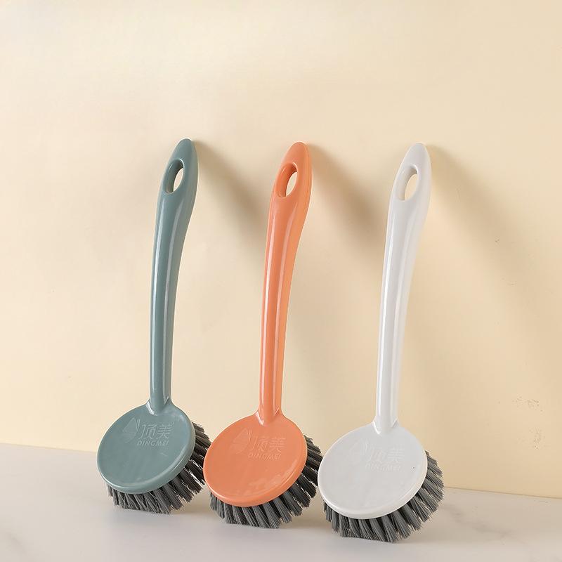Multi-purpose Kitchen Cleaning Brush Hanging Cleaning Brush Pot and Bowl Brush Sink Brush Pot Cleaning Brush