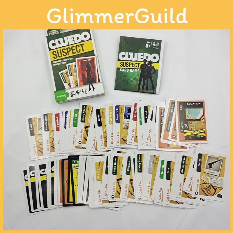 Cluedo Kaartspel Familiespel met interactieve gameplay voor gezellige bijeenkomsten