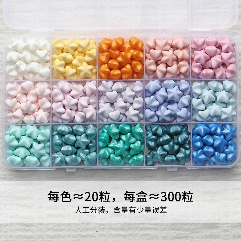 NEW 150pcs Five-pointed Pentagonal Lacquer Wax Grains Diy Envelope Sealing Hand Account Decorative