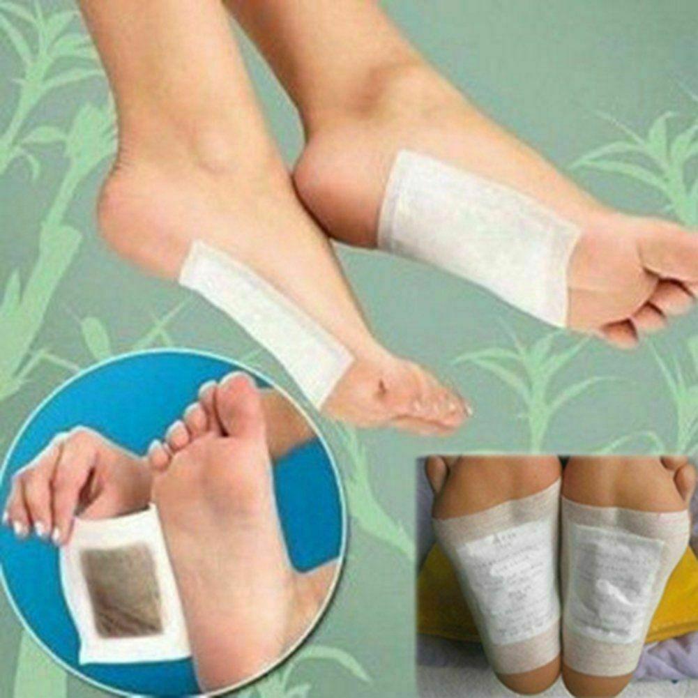 Cheap 10x Detox Foot Pads Remove Harmful Body Toxins Slimming Herbal