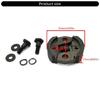 Trimmer Clutch Brush Cutter Part 33cc 34cc Grass Mower Parts Tools Metal Replacements Lawnmower Hardware Adapter