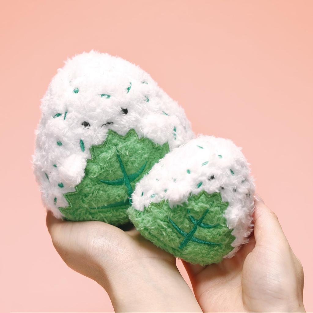 Skater Yururun Shiso Nigiri Plush Toy with Drawstring Bag (ZKN1-A)