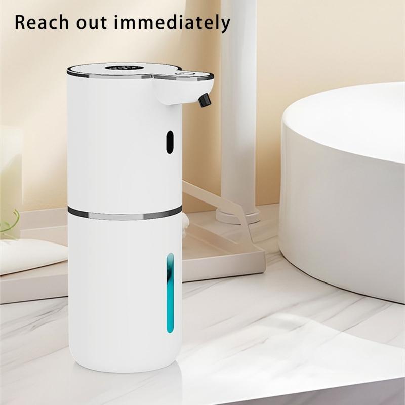 Automatic Hand Soap Dispenser Touchless Hand Washer Countertops 380ml Soap Dispenser for Home Restaurant Easy To Use