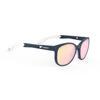 Sunglasses LIGHTFLOW B Lightflow B Blue Laser Rose Lens 54mm [RUDYPROJECT] Navy/Multi Width