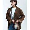 Mini Crossbody Bag Brown House Check Pattern Dcwa3f501w2