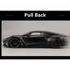 Modellino Auto Sportiva in Lega Lykan Hypersport Scala 1/24 Metallo Pressofuso Veicolo da Corsa Modellino Auto Suono e Luci Simulate Giocattolo per Bambini Regalo