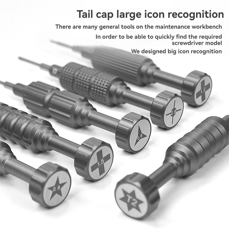 A96I-TE-674 High Hardness Screwdriver Kit Disassembly Tool Pentagonal Mobile Phone Watch Repair Opening Tool