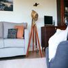 Spotlight Tripod Floor Lamp, Brass, Pack of 1