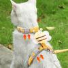 Secure Comfortable Pet Harness Walking Cats Dogs Vest Outdoor Use Harnesses for Outdoor Use