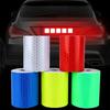 Bande Réfléchissante pour Voiture 5cmX3m Décoration Autocollants Avertissement Sécurité Voiture Film Bande Réfléchissante Réflecteur Voiture Autocollant Accessoires Voiture Extérieur