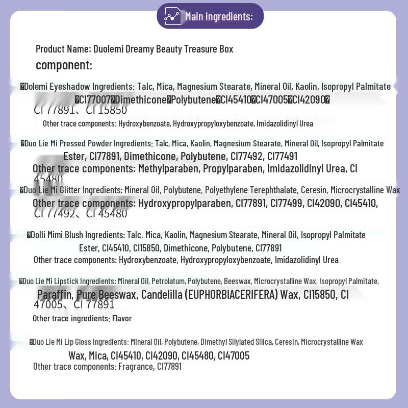 Kids' Princess Makeup Gift Set