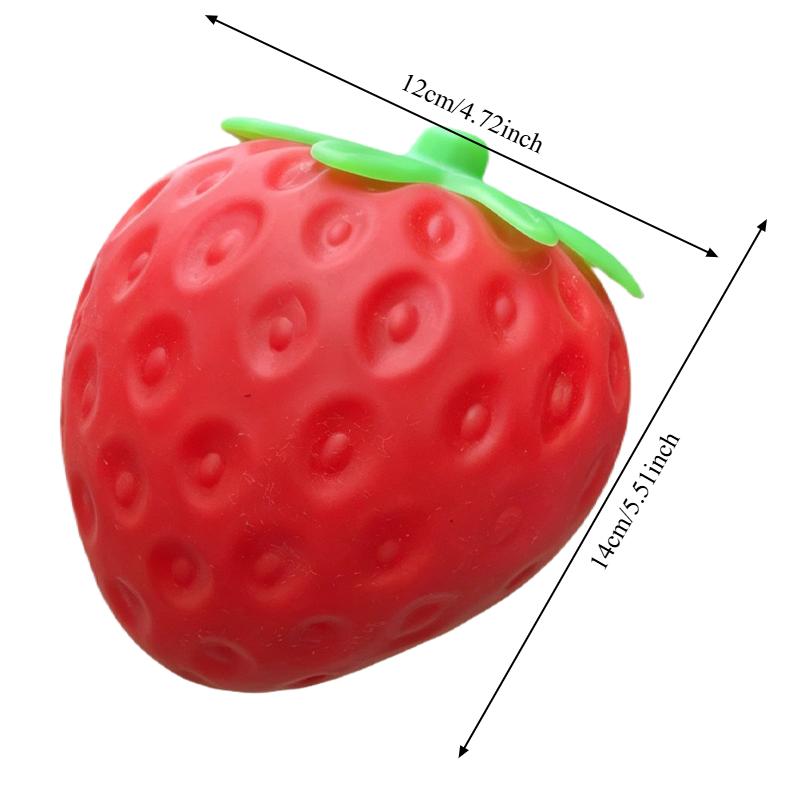 Giocattolo Squishy Fragola Super Jumbo Rilascio Lento Fragola Simulato Antistress Anti-Ansia Giocattolo Fidget per Adulti Amici Regali