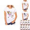 Divertida Dab Camiseta Baile Unicornio Perro Gato Oso Dabbing Tshirt Tee