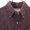 McGregor 60s Vintage Made in USA Paisley Pattern Long sleeve Button down shirt Men's Used