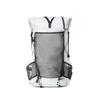 [ZEROGRAM] Zero Gram Lost Creek LT 45 (Misty Grey)  Tough & Stress-Free Lightweight Roll-Top Backpack 45L, Body Weight 820g