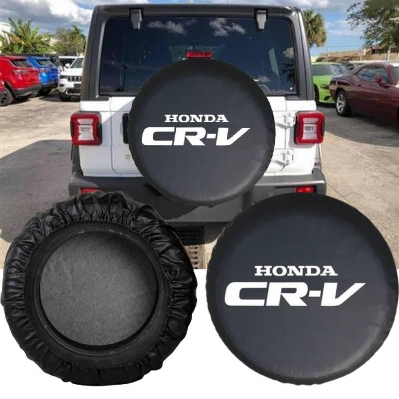 Universal Black Pvc Tire Cover For Cars Durable 0.7mm Thickness, Available In 14", 15", 16", 17" Sizes